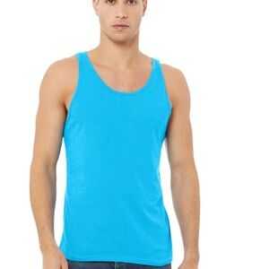JCPenney Men's Blue Tank Top